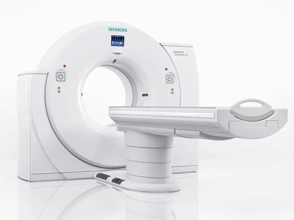 Siemens SOMATOM Definition AS Computed Tomography Scanner · © 2023 Siemens Healthineers