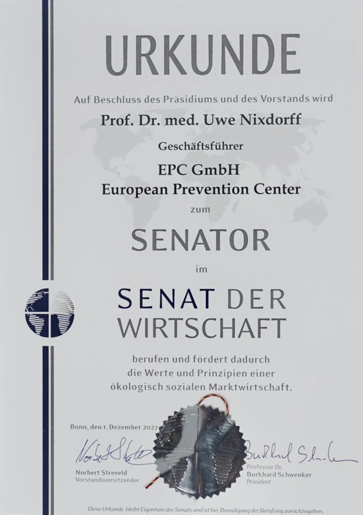 Senat der Wirtschaft (مجلس الشيوخ الاقتصادي)